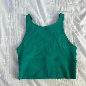 LuluLemon ribbed crop tank